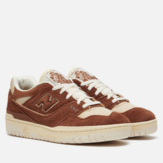 Мужские кроссовки New Balance x Aime Leon Dore BB550DB1, цвет коричневый, размер 41.5 EU