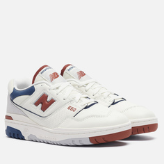 Мужские кроссовки New Balance BB550ESG, цвет белый, размер 41.5 EU