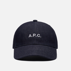 Кепка A.P.C. Charlie, цвет синий, размер 56