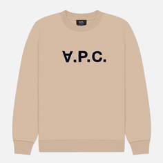 Мужская толстовка A.P.C. Standard Grand V.P.C. GOTS, цвет бежевый, размер S