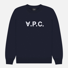 Мужская толстовка A.P.C. Standard Grand V.P.C. GOTS, цвет синий, размер S