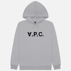 Мужская толстовка A.P.C. Standard Grand V.P.C. GOTS Hoodie, цвет серый, размер S