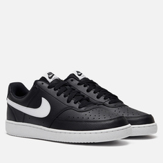 Мужские кроссовки Nike Court Vision Low Next Nature, цвет чёрный, размер 40 EU