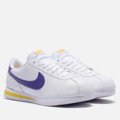 Мужские кроссовки Nike Cortez Leather, цвет белый, размер 40 EU