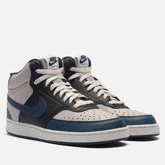 Мужские кроссовки Nike Court Vision Mid Next Nature, цвет синий, размер 40 EU