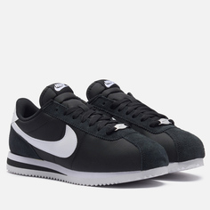 Женские кроссовки Nike Wmns Cortez Textile, цвет чёрный, размер 36.5 EU