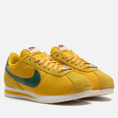 Женские кроссовки Nike Wmns Cortez Textile, цвет жёлтый, размер 36.5 EU