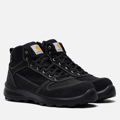 Мужские ботинки Carhartt Michigan Rugged Flex S1P Midcut Zip, цвет чёрный, размер 40 EU