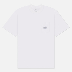Мужская футболка Nike Max90 AF-1 Patch, цвет белый, размер S