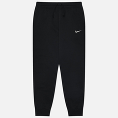 Женские брюки Nike Phoenix Fleece Mid-Rise, цвет чёрный, размер XS