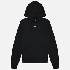 Женская толстовка Nike Phoenix Fleece Hoodie, цвет чёрный, размер XS