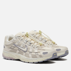 Женские кроссовки Nike Wmns P-6000 Premium, цвет бежевый, размер 36.5 EU