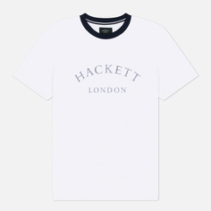 Мужская футболка Hackett Heritage Essential, цвет белый, размер S