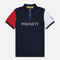 Мужское поло Hackett Heritage Hackett Multi, цвет синий, размер S