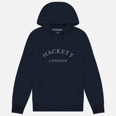 Мужская толстовка Hackett Heritage Essential Hoodie, цвет синий, размер XS