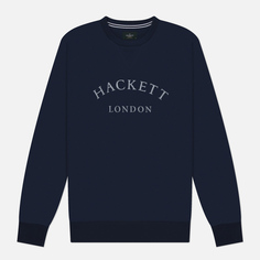 Мужская толстовка Hackett Heritage Essential Crew, цвет синий, размер S