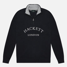 Мужской свитер Hackett Heritage Hackett Half-Zip, цвет синий, размер S