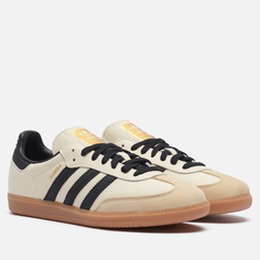 Кроссовки adidas Originals Samba OG, цвет бежевый, размер 37.5 EU