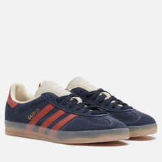 Кроссовки adidas Originals Gazelle Indoor, цвет синий, размер 36.5 EU