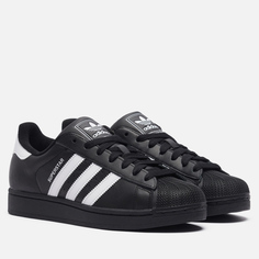 Кроссовки adidas Originals Superstar II, цвет чёрный, размер 37.5 EU