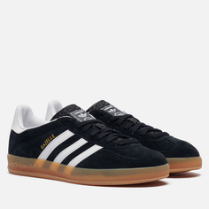 Кроссовки adidas Originals Gazelle Indoor, цвет чёрный, размер 36.5 EU
