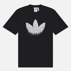 Мужская футболка adidas Originals Skeleton Trefoil, цвет чёрный, размер S