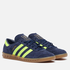 Кроссовки adidas Originals Hamburg, цвет синий, размер 36.5 EU