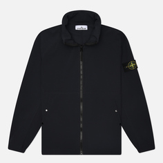Мужская куртка ветровка Stone Island Light Soft Shell-R E.Dye, цвет синий, размер M