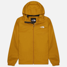 Мужская куртка ветровка The North Face Quest Hooded, цвет жёлтый, размер S