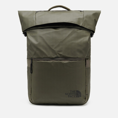 Рюкзак The North Face Base Camp Voyager Rolltop, цвет оливковый