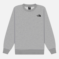 Мужская толстовка The North Face Simple Dome Crew, цвет серый, размер M