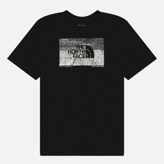 Мужская футболка The North Face Foundation Abstract Graphic, цвет чёрный, размер S