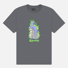 Мужская футболка RIPNDIP Horntail, цвет серый, размер S