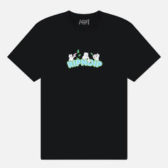 Мужская футболка RIPNDIP Club Cream, цвет чёрный, размер S