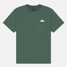Мужская футболка RIPNDIP Lord Nermal Pocket Graphic, цвет оливковый, размер S