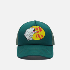 Кепка RIPNDIP Catfish Trucker, цвет оливковый