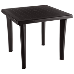 Стол Элластик пласт Элластик квадратный антрацитовый 85х85х74 см