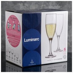 (Как у IKEA) Набор бокалов для шампанского Luminarc French Braserrie
