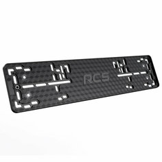Рамка для номера RCS - Light черный 1 шт.