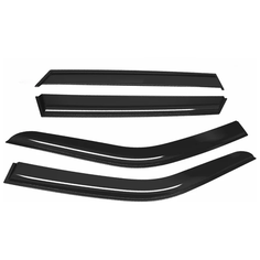 Дефлекторы окон Azard для Lada 2111 (1998-2009), Lada Priora (2007-2012) универсал, накладные 4 шт.