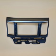 Переходная рамка Mitsubishi Lancer 10 X 2007+ (рамка Митсубиши Лансер 10 ) для автомагнитол 9" дюймов (230:220x130 мм) Carav