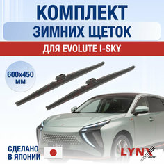 Щетки стеклоочистителя для Evolute i-SKY зимние / 2023 2024 / Комплект дворников 600 450 мм Эволют Ай-Скай Lyn Xauto