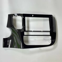 Переходная рамка для Mitsubishi Outlander 2012+, на 9 дюймов, черная глянцевая, установка простая и быстрая. Нет бренда