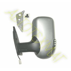 Зеркало боковое газель 3302, 2705, Бизнес цвет Буран/Сильвер с повторителем поворота левое. Автокомпонент