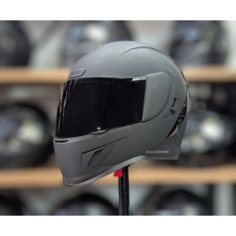 Мотошлем: Airform Dark Helmet / Матовый / Черный Icon