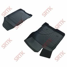 Коврики резиновые в салон 3D STANDART для Lada Vesta SD/SW/SW Cross (NG) (2022-) Передние/Лада Веста НГ SRTK/сртк