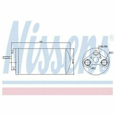 Осушитель кондиционера Nissens 95461 для Nissan Primastar; Opel Vivaro; Renault Trafic II