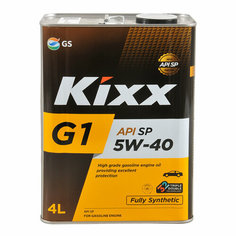 Синтетическое моторное масло Kixx G1 5W-40, 4 л, 1 шт.