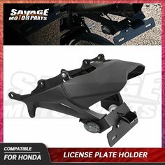 Держатель номерного знака для HONDA CBR 1000RR CBR1000RR 2006-2007, задний аккуратный кронштейн, комплект для устранения крыльев мотоцикла Savage