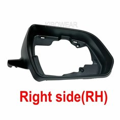 Держатель рамки бокового зеркала для Hyundai Creta IX25, замена корпуса заднего вида 2015, 2016, 2017, 2018, 2019, 2020, стекло 87625-A0000, Right side RH Kibowear